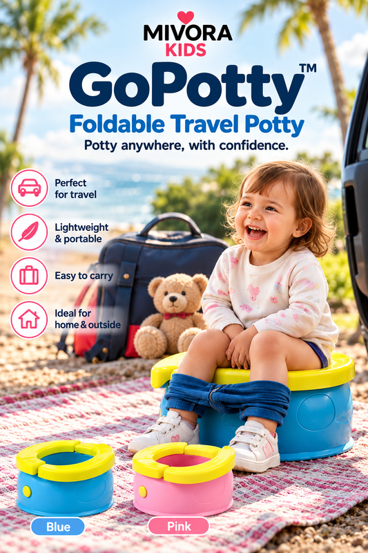 Mivora GoPotty foldable travel potty