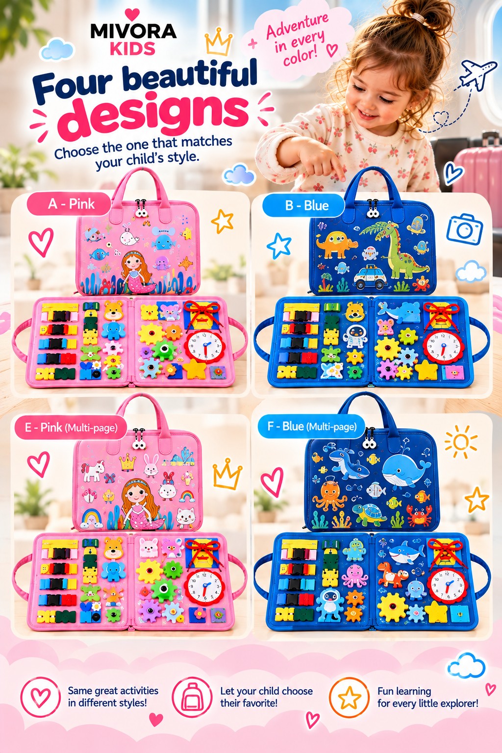Four beautiful designs