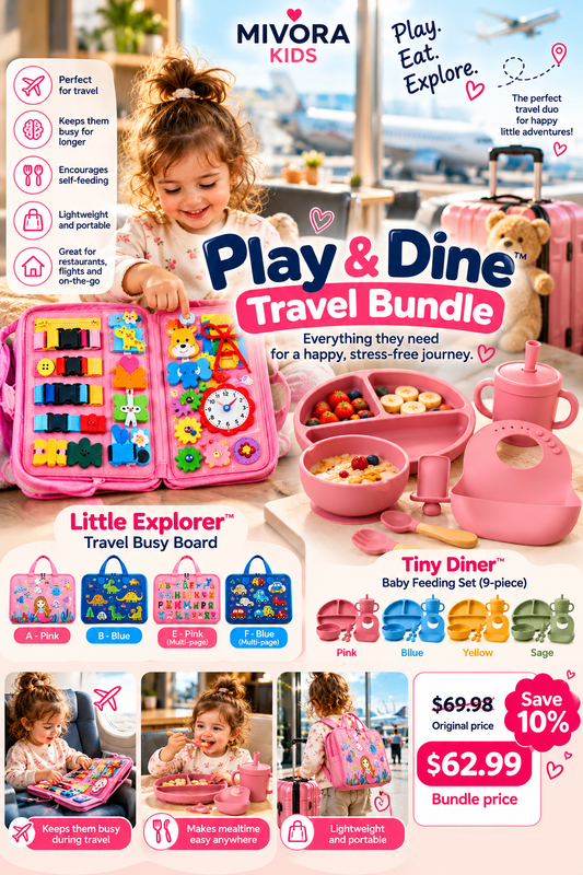 Mivora Play & Dine™ Travel Bundle